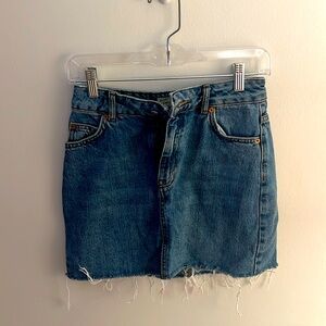 Denim skirt